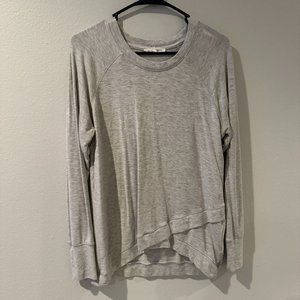Grey lightweight long sleeve shirt